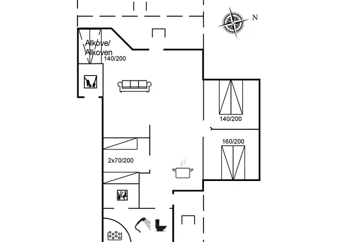 Gunwald - 230m From The Sea By Interhome Prázdninový dům Nordenbro Vesteregn